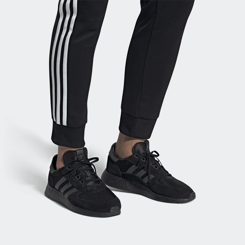 Jual Sepatu Lari Adidas Marathon Tech Core Black Original Ef0321 - hoopspoint.com