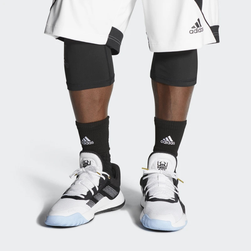 Jual Sepatu Basket Adidas D.o.n. Issue 1 Cloud White Original Eg5670 - hoopspoint.com