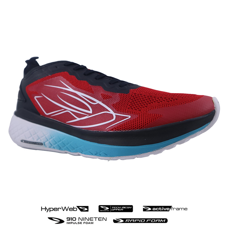 Jual Sepatu Lari Nineten Ekiden Glide Merah Original Ekidenglide-Merah - hoopspoint.com