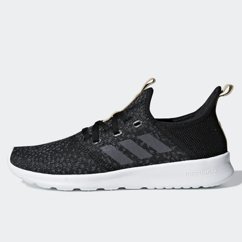 Jual Sepatu Lari Wanita Adidas Wmns Cloudfoam Pure Core Black Original F34677 - hoopspoint.com