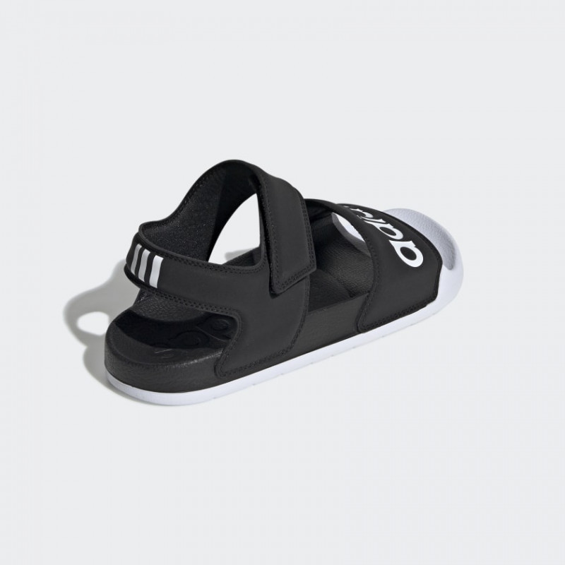 Jual Sandal Sneakers Adidas Adilette Sandals Black White Original F35416 - hoopspoint.com