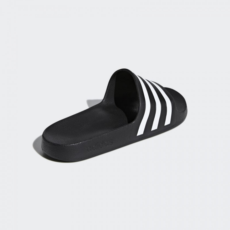 Jual Sandal Sneakers Adidas Adilette Aqua Slides Core Black Original F35543 - hoopspoint.com