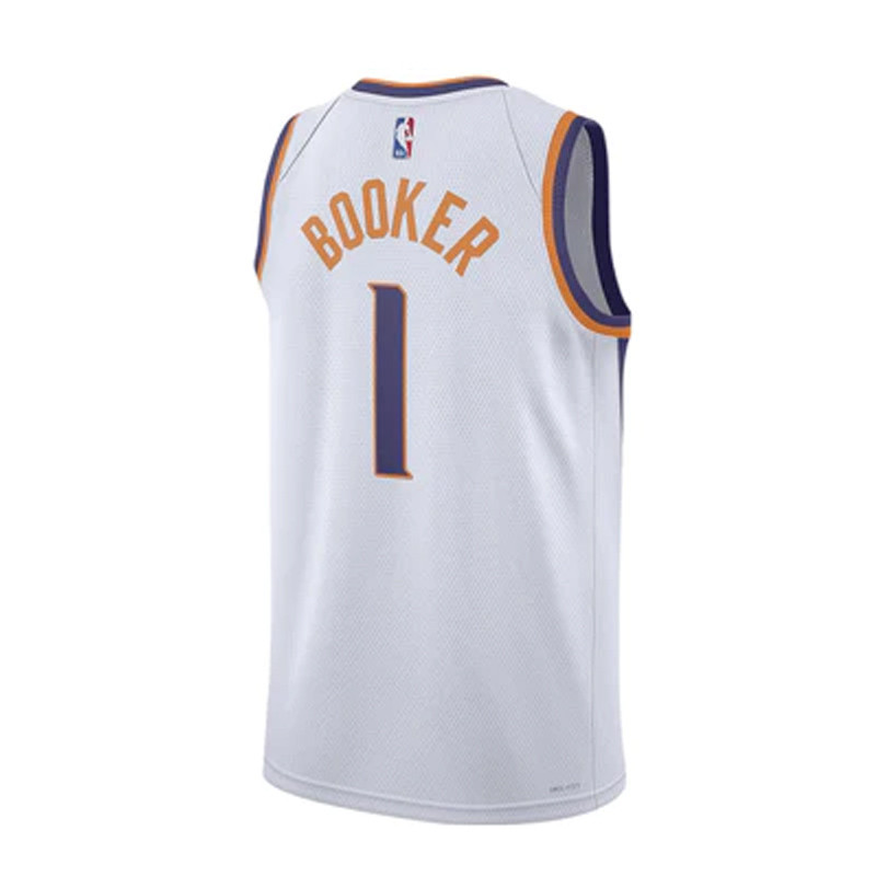 Jual Baju Basket Nike Phoenix Suns Devin Booker Association Edition Swingman Jersey White Original Fb1809-100 - hoopspoint.com