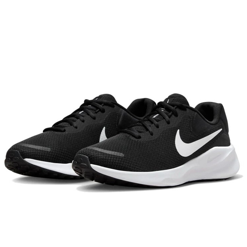 Jual Sepatu Lari Nike Revolution 7 Black White Original Fb2207-001 - hoopspoint.com