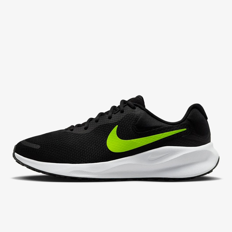 Beli Sepatu Lari Nike Revolution 7 Black Volt Original Fb2207-010