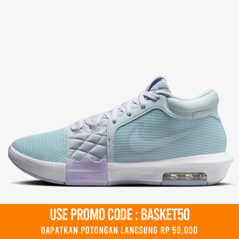 Beli Sepatu Basket Nike Lebron Witness 8 Ep Glacier Blue Original Fb2237-401