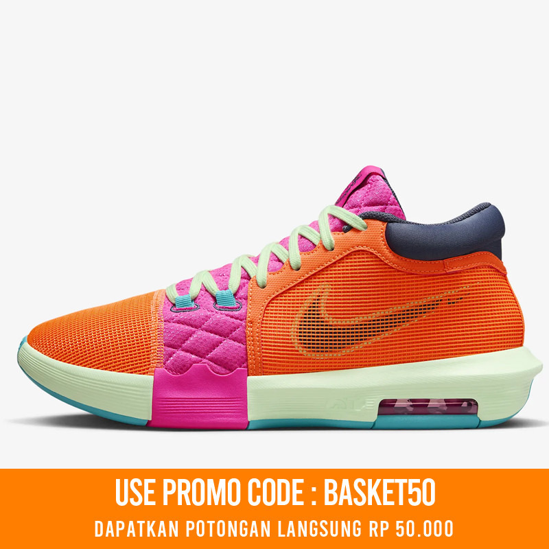 Beli Sepatu Basket Nike Lebron Witness 8 Ep Total Orange Original Fb2237-800