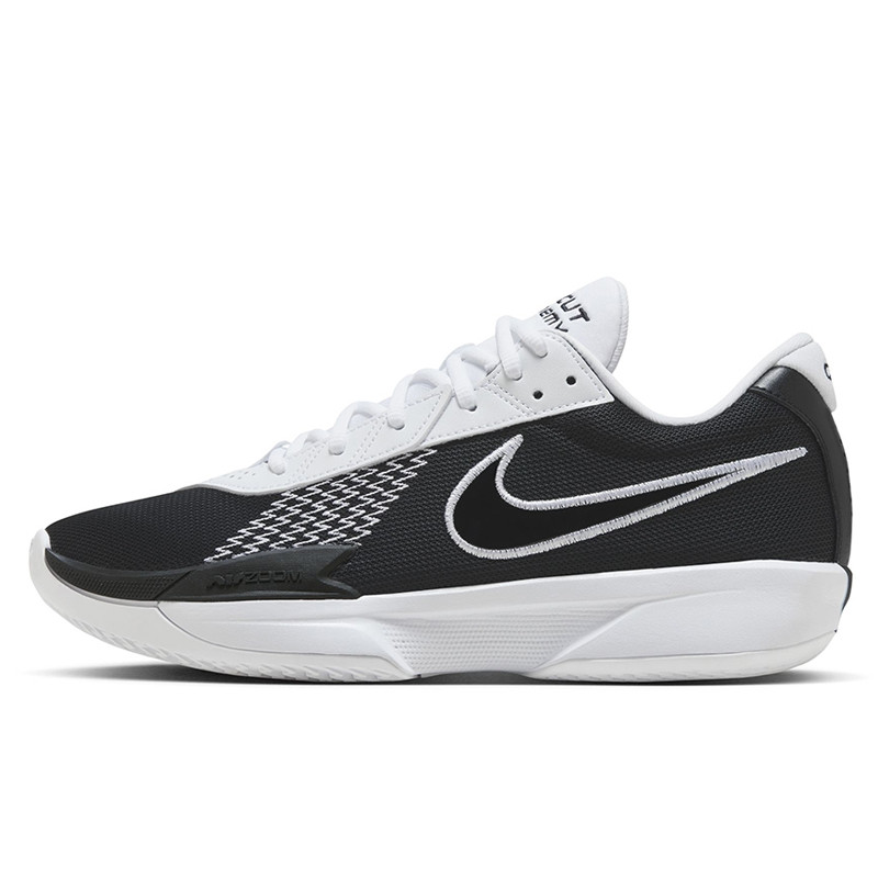 Jual Sepatu Basket Nike Air Zoom G.t. Cut Academy Ep Black White Original Fb2598-003 - hoopspoint.com