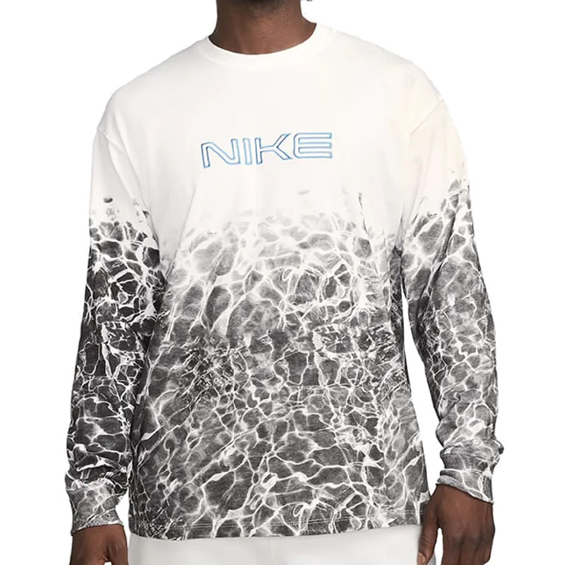 Jual Baju Sneakers Nike Air Kukini Water Long Sleeves Tee White Original Fb3031-100 - hoopspoint.com