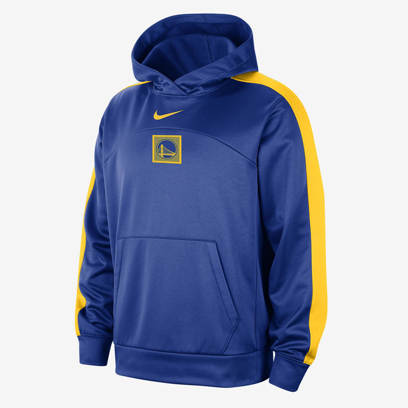 Jual Baju Basket Nike Golden State Warriors Starting 5 Hoodie Rush Blue Original Fb4288-495 - hoopspoint.com