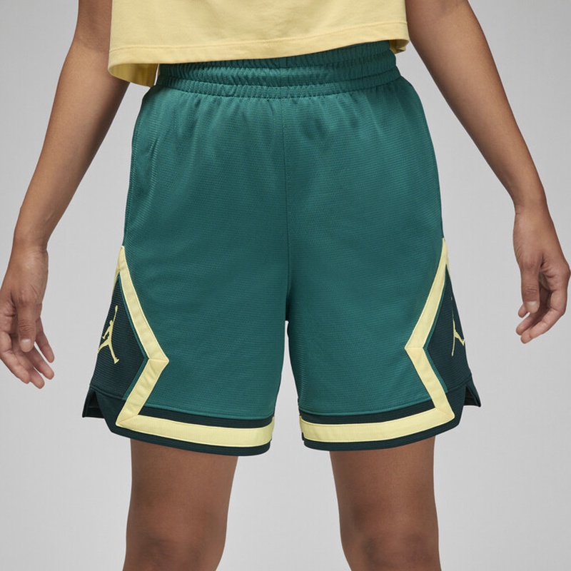 Jual Celana Basket Wanita Air Jordan Wmns Sport Diamond Shorts Green Original Fb4588-318 - hoopspoint.com