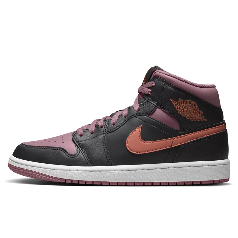 Jual Sepatu Basket Air Jordan Aj 1 Mid Se Black Sky Mauve Original Fb9911-008 - www.hoopspoint.com