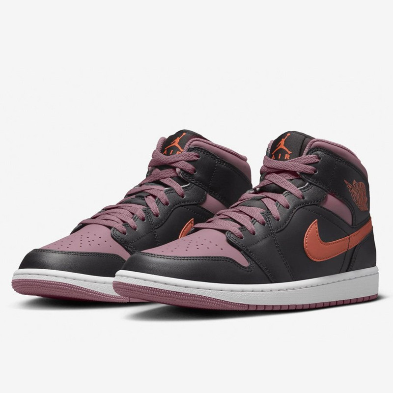 Jual Sepatu Basket Air Jordan Aj 1 Mid Se Black Sky Mauve Original Fb9911-008 - hoopspoint.com