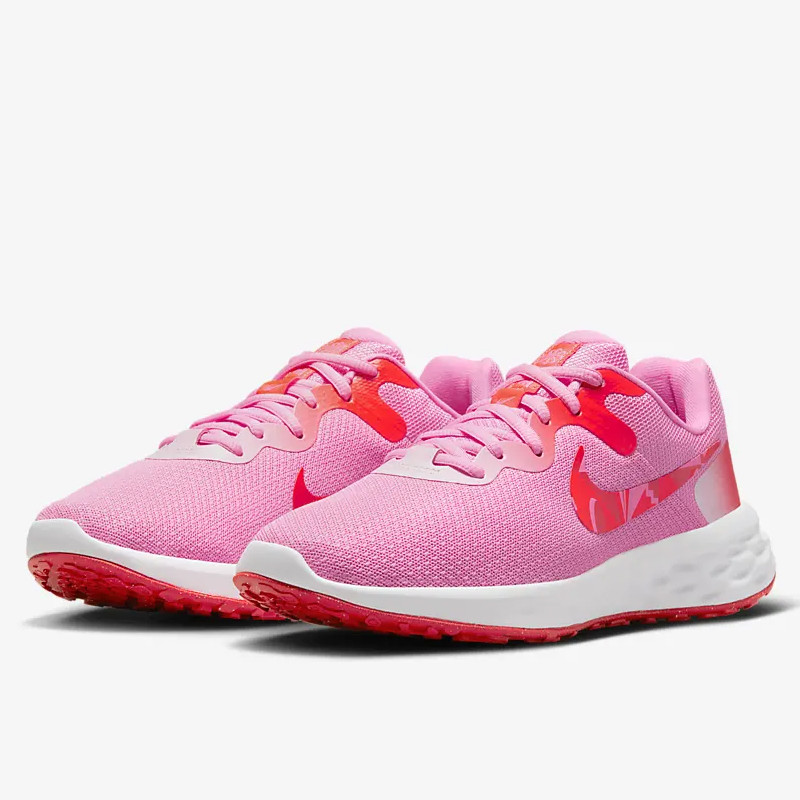 Jual Sepatu Lari Wanita Nike Wmns Revolution 6 Next Nature Pink Glow Original Fd0389-663 - hoopspoint.com