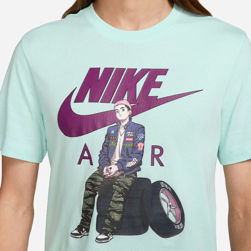 Jual Baju Sneakers Nike Anime Tee Mint Original Fd1333-346 - hoopspoint.com