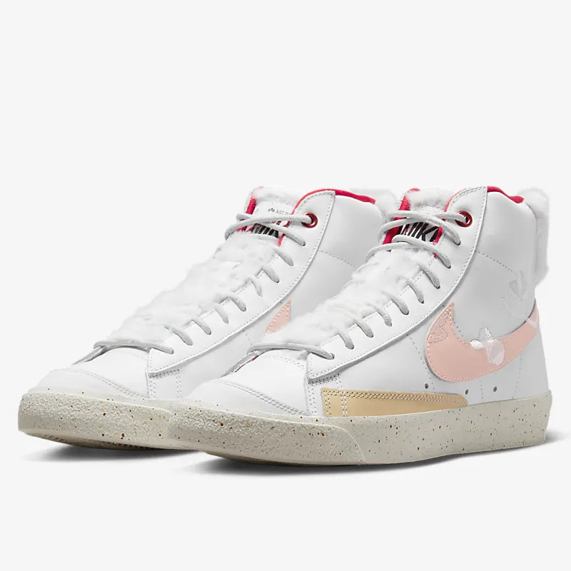 Jual Sepatu Sneakers Wanita Nike Wmns Blazer Mid '77 Leap High White Original Fd4342-181 - hoopspoint.com