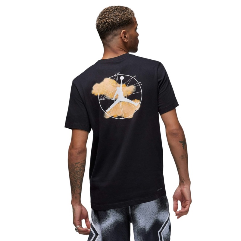 Jual Baju Basket Air Jordan Sport Gfx Tee Black Original Fd7001-010 - hoopspoint.com