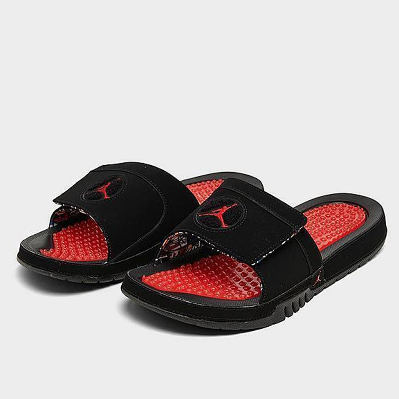 Jual Sandal Sneakers Air Jordan Hydro Viii 8 Retro Slides Black Red Original Fd7674-001 - hoopspoint.com