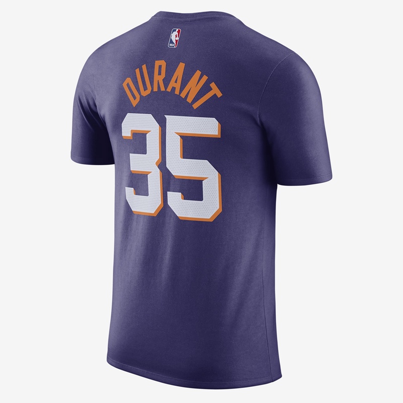 Jual Baju Basket Nike Kevin Durant Phoenix Suns Tee New Orchid Original Fd9807-573 - hoopspoint.com