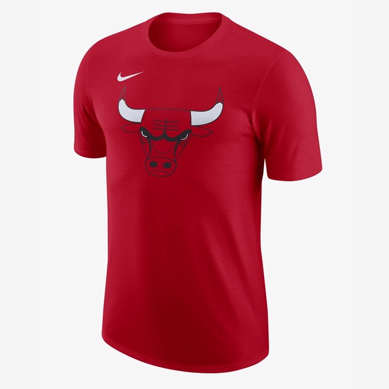 Jual Baju Basket Nike Chicago Bulls Essential Tee University Red Original Fj0231-657 - hoopspoint.com