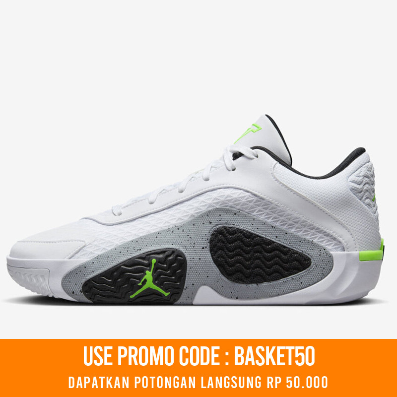 Jual Sepatu Basket Air Jordan Tatum 2 Legacy Pf White Original Fj6458-100 - hoopspoint.com