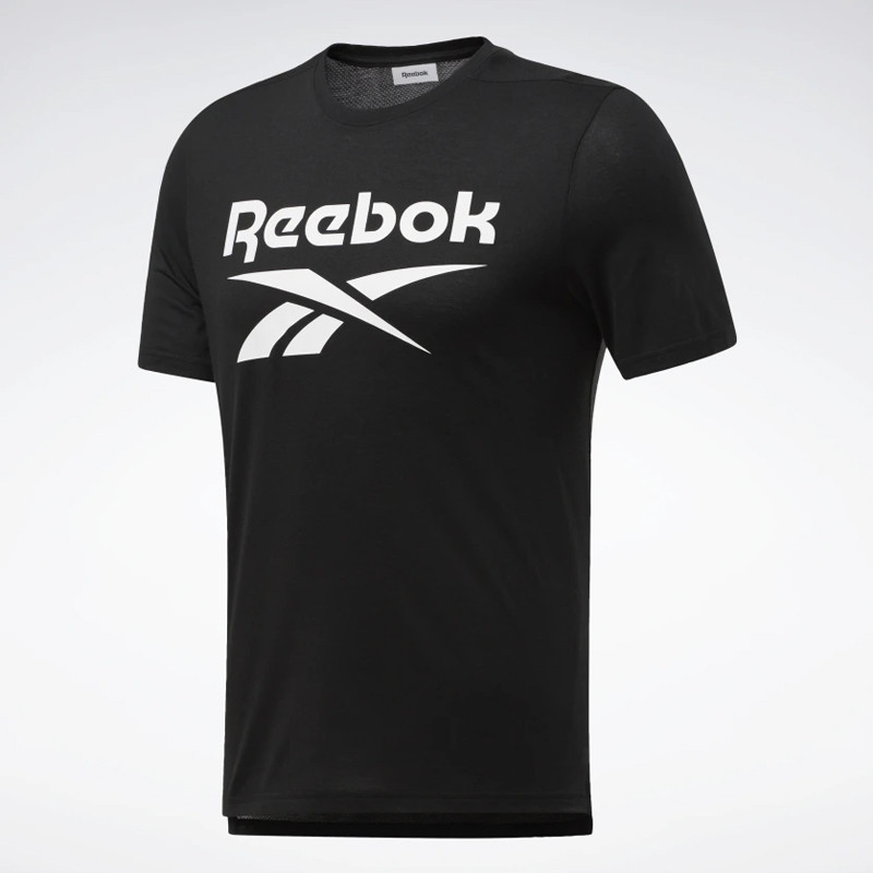 Jual Baju Training Reebok Workout Ready Supremium Graphic Tee Black Original Fk6219 - hoopspoint.com