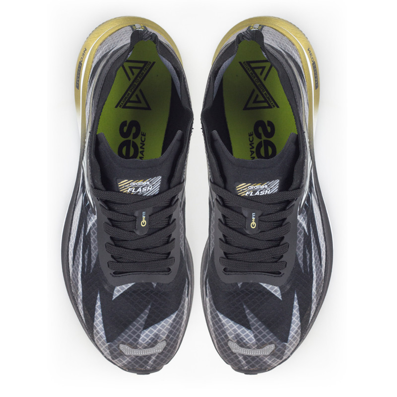 Jual Sepatu Lari Ardiles Flash Black Gold Original Flash-Gold - hoopspoint.com