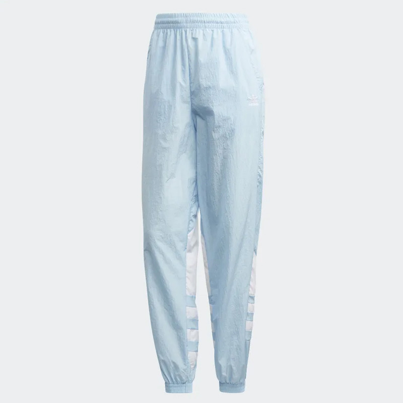 Jual Celana Sneakers Wanita Adidas Wmns Big Logo Track Pants Clear Sky Original Fm2560 - hoopspoint.com