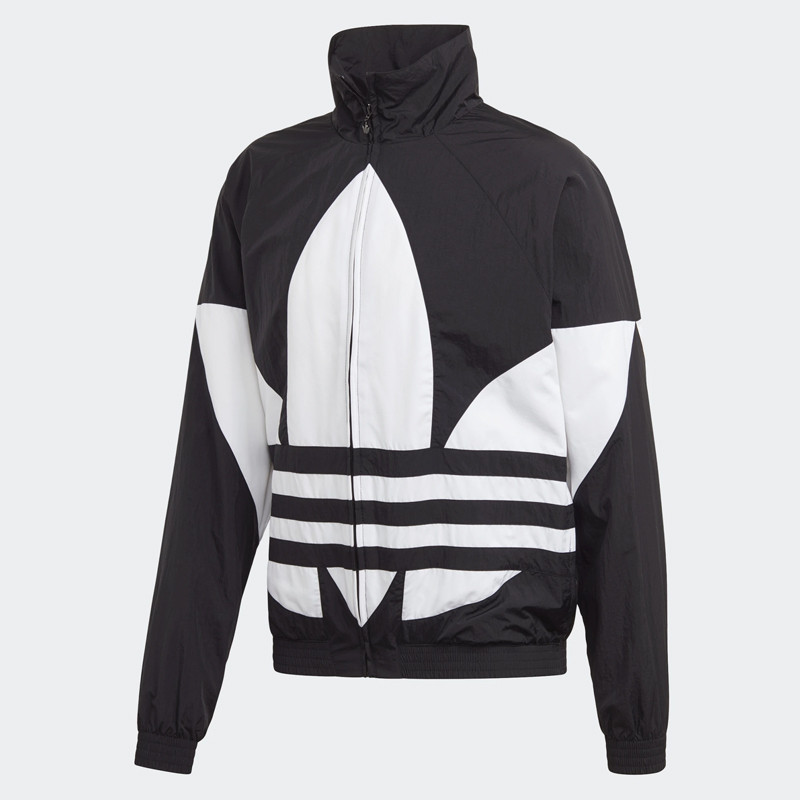 Jual Baju Sneakers Adidas Big Trefoil Track Jacket Black Original Fm9892 - hoopspoint.com