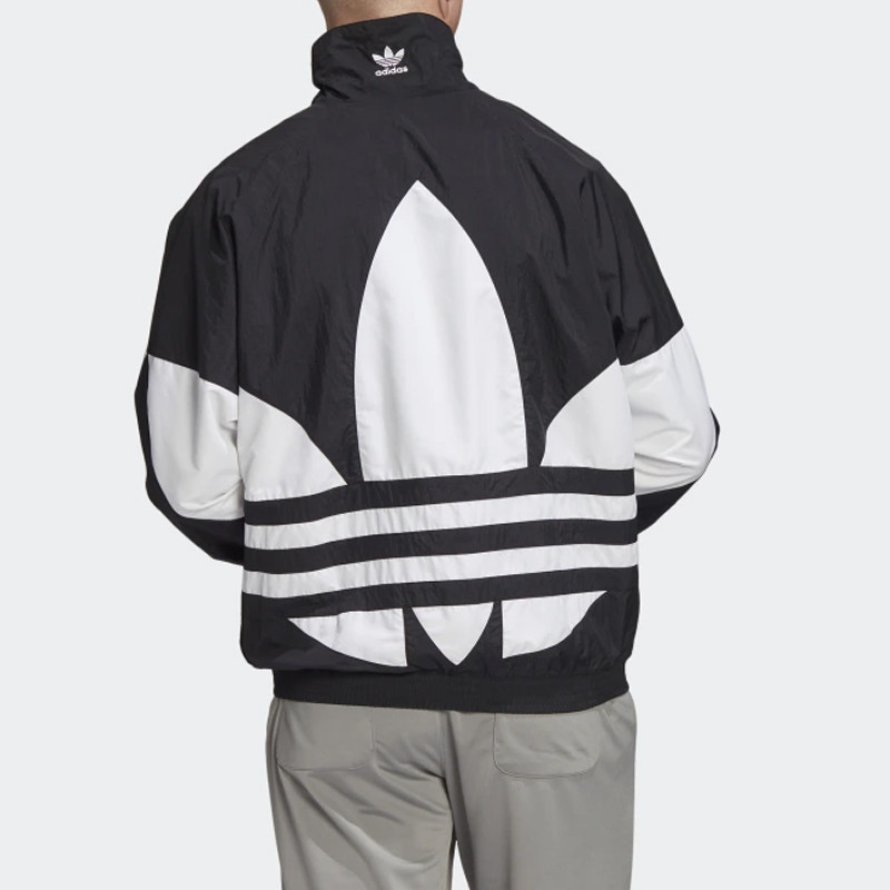 Jual Baju Sneakers Adidas Big Trefoil Track Jacket Black Original Fm9892 - hoopspoint.com