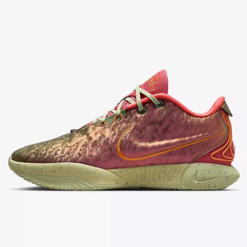 Jual Sepatu Basket Nike Lebron Xxi Queen Conch Emberglow Original Fn0709-800 - www.hoopspoint.com