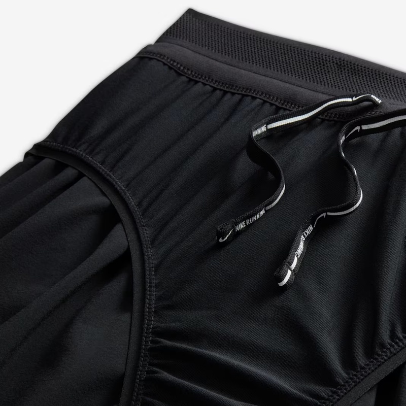 Jual Celana Lari Wanita Nike Wmns Aeroswift Black - White Original Fn2329-010 - hoopspoint.com