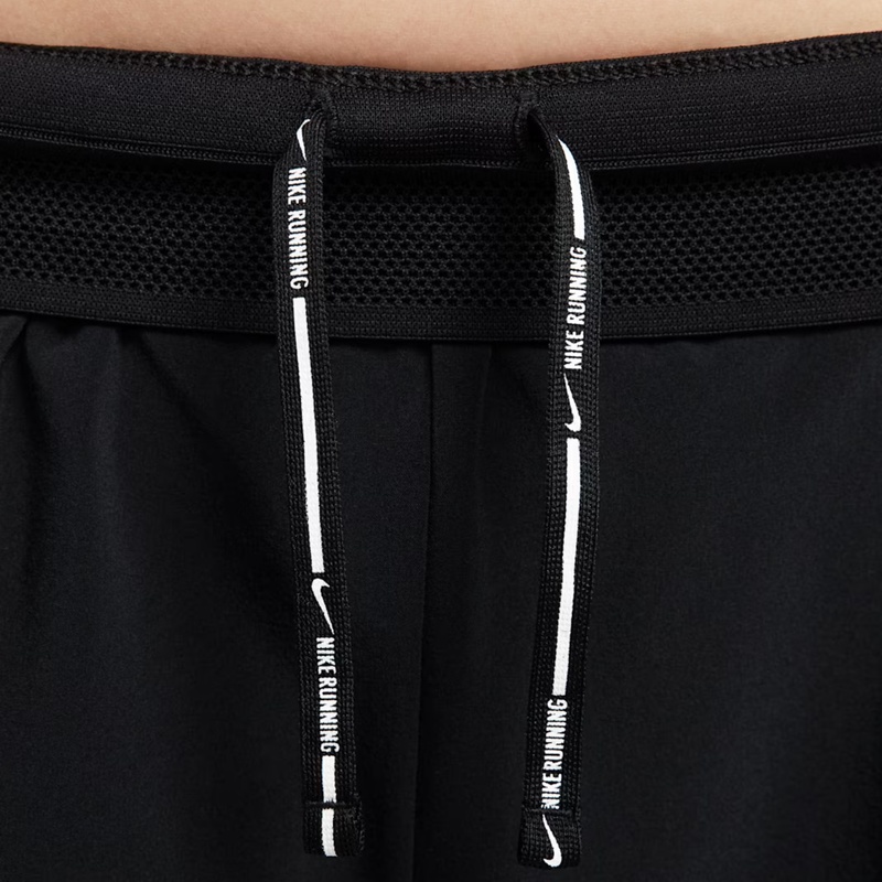 Jual Celana Lari Wanita Nike Wmns Aeroswift Black - White Original Fn2329-010 - hoopspoint.com