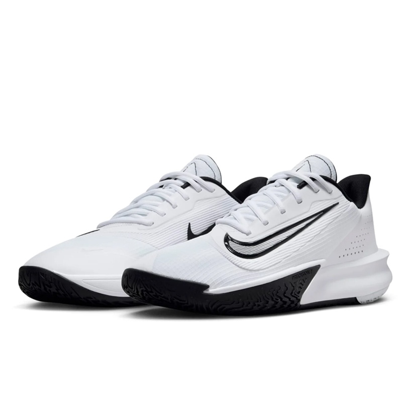 Jual Sepatu Basket Nike Precision 7 White Black Original Fn4322-101 - hoopspoint.com