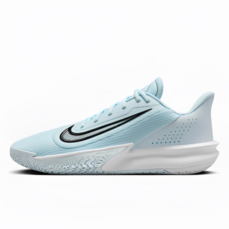 Beli Sepatu Basket Nike Precision 7 Gracier Blue Original Fn4322-401