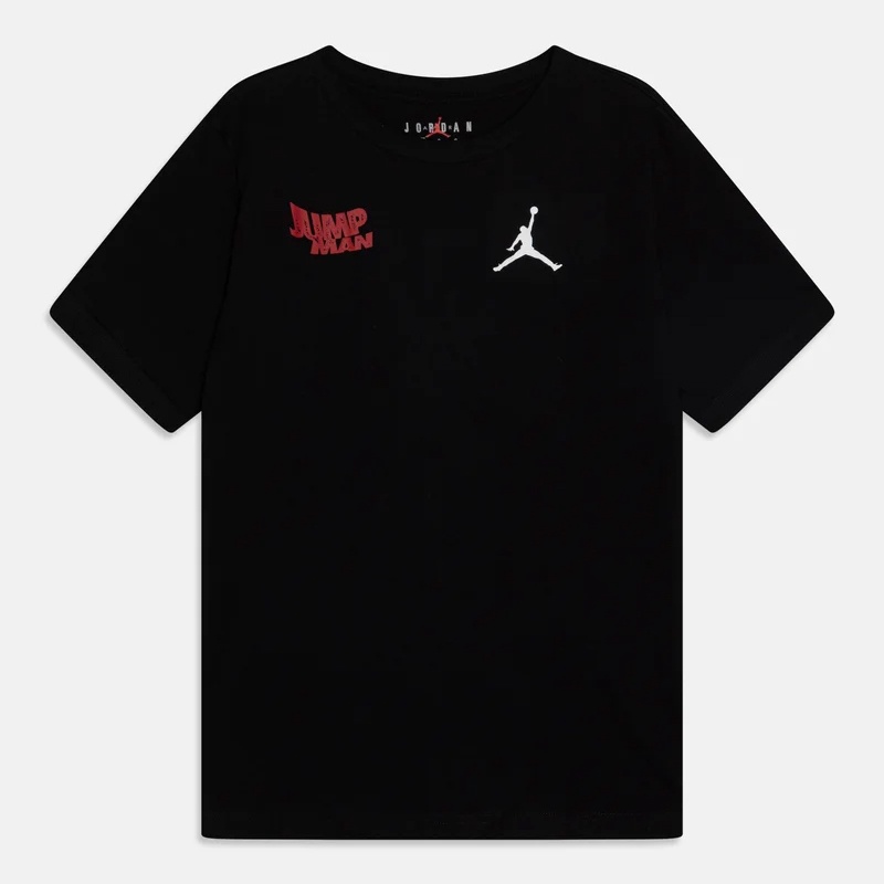 Jual Baju Basket Air Jordan Stack Crew Tee Black Original Fn6029-010 - hoopspoint.com