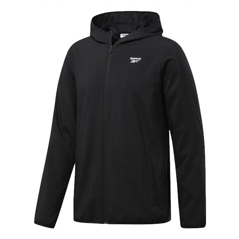 Jual Baju Training Reebok Essentials Jacket Black Original Fp9172 - hoopspoint.com