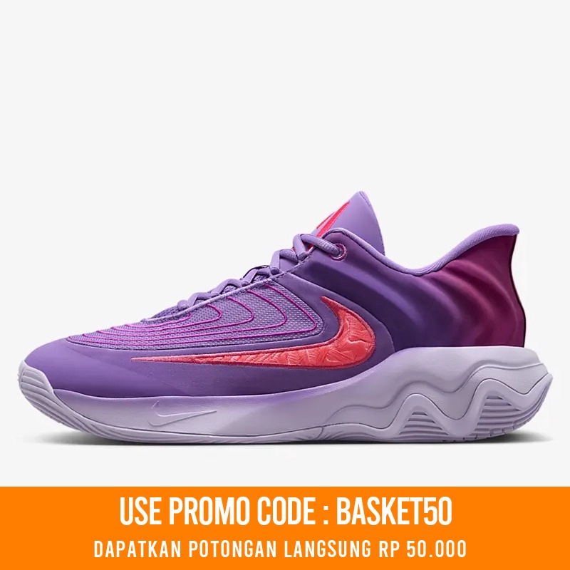 Beli Sepatu Basket Nike Giannis Immortality 4 Ep Black Raspberry Original Fq3681-500