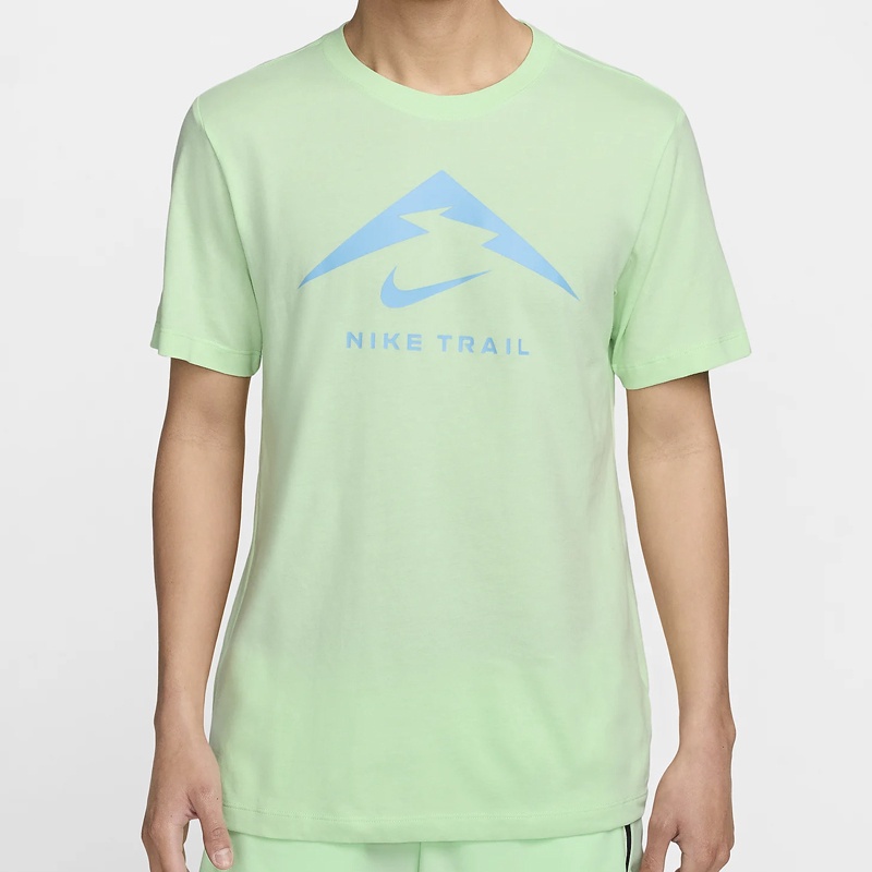 Jual Baju Lari Nike Dri-Fit Trail Tee Vapor Green Original Fq3915-376 - hoopspoint.com