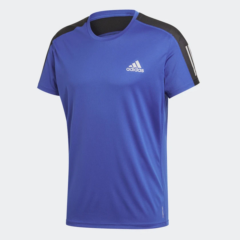 Jual Baju Lari Adidas Own The Run Tee Royal Blue Original Ft1431 - hoopspoint.com