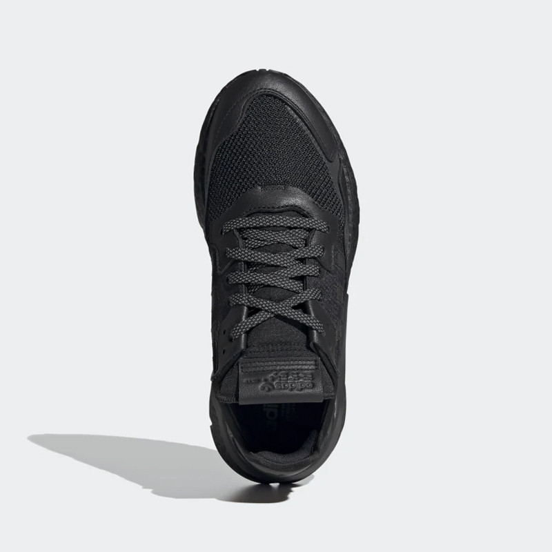 Jual Sepatu Sneakers Adidas Nite Jogger Triple Black Original Fv1277 - hoopspoint.com