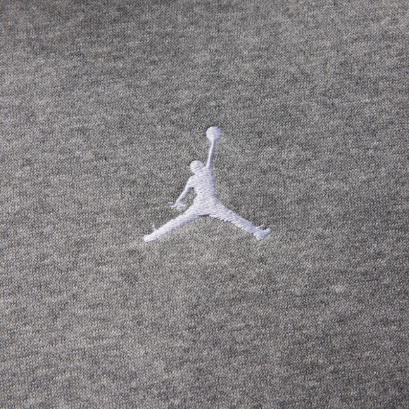 Jual Baju Basket Air Jordan Brooklyn Fleece Pullover Hoodie Grey Original Fv7281-091 - hoopspoint.com