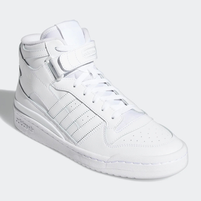 Jual Sepatu Sneakers Adidas Forum Mid White Original Fy4975 - hoopspoint.com