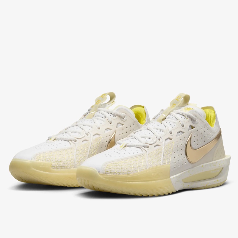 Jual Sepatu Basket Nike G.t. Cut 3 Jordan Poole Pale Ivory Original Fz1522-100 - hoopspoint.com