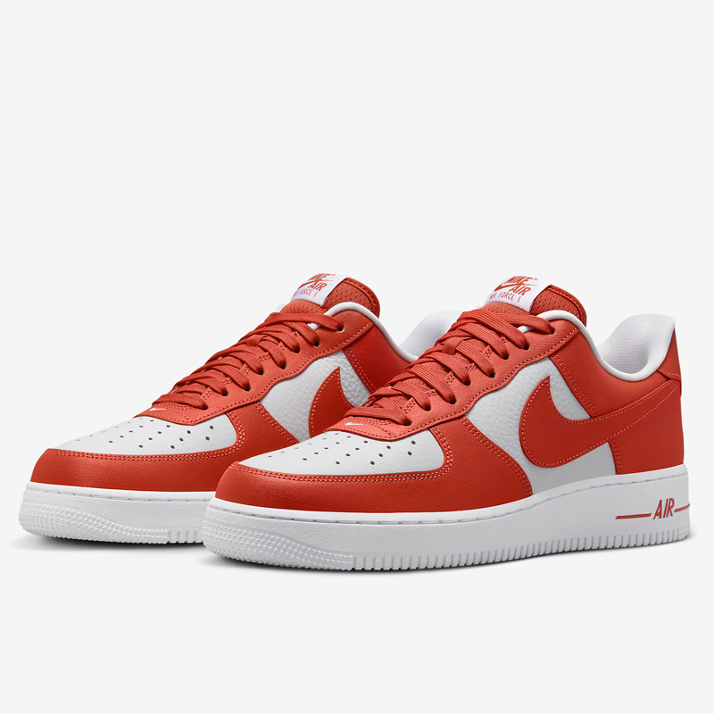 Jual Sepatu Sneakers Nike Air Force 1 '07 Orange Original Fz4627-800 - hoopspoint.com