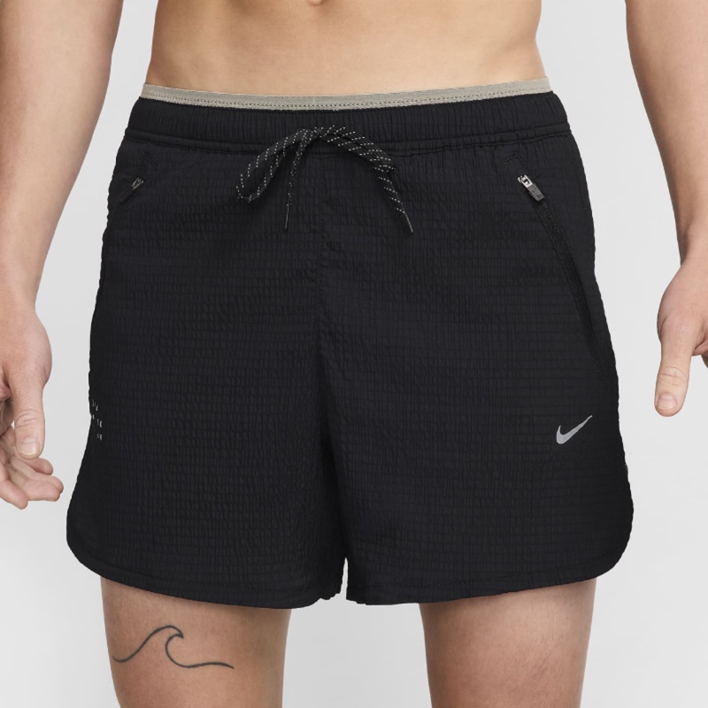 Jual Celana Lari Nike Stride Running Division Dri-Fit 5 Inch Brief Lined Black Original Fz0612-010 - hoopspoint.com