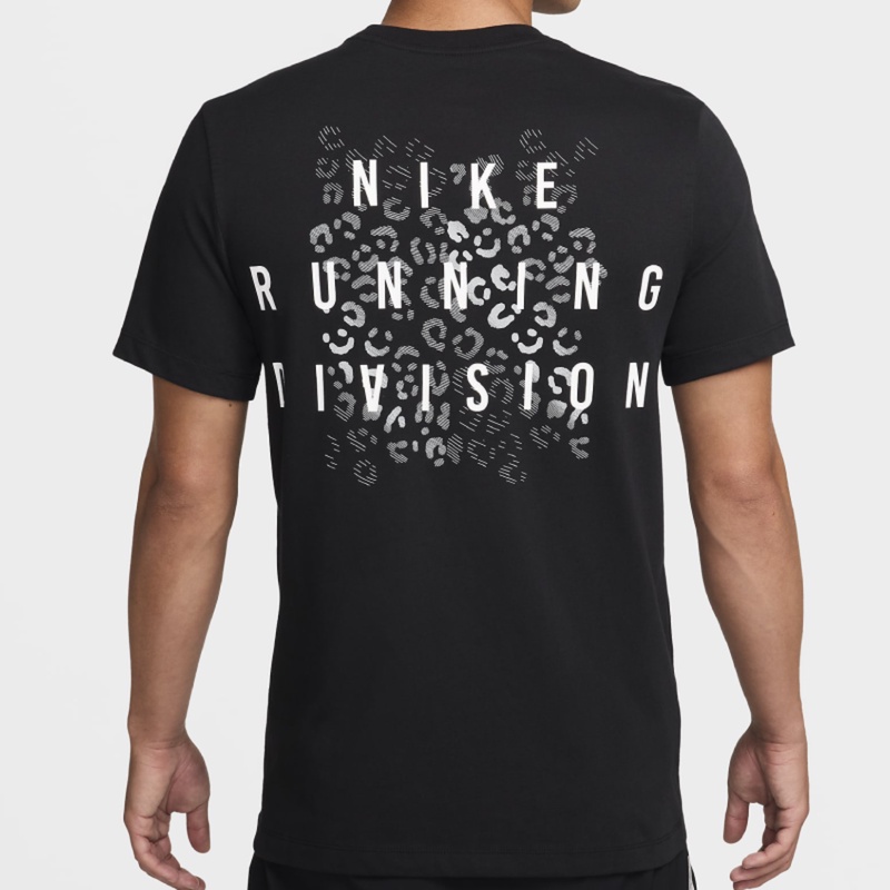 Jual Baju Lari Nike Running Division Tee Black Original Fz8057-010 - hoopspoint.com