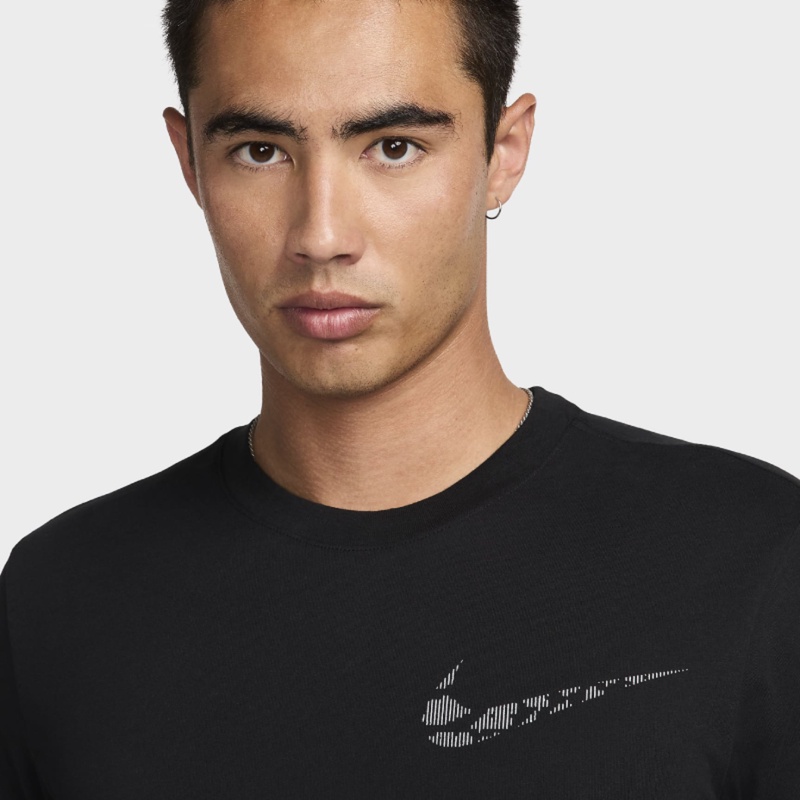 Jual Baju Lari Nike Running Division Tee Black Original Fz8057-010 - hoopspoint.com