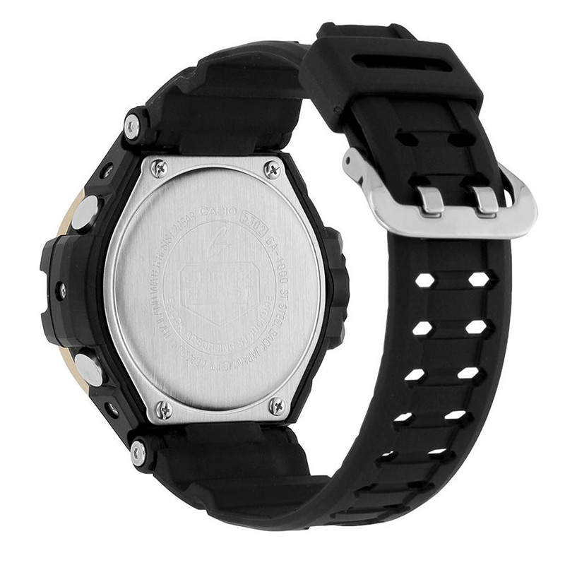 Jual Jam Tangan Sneakers Pria Casio G-Shock Gravitymaster G-Aviation Twin Sensor Digital Compass Black Original Ga-1000-9Gdr - hoopspoint.com