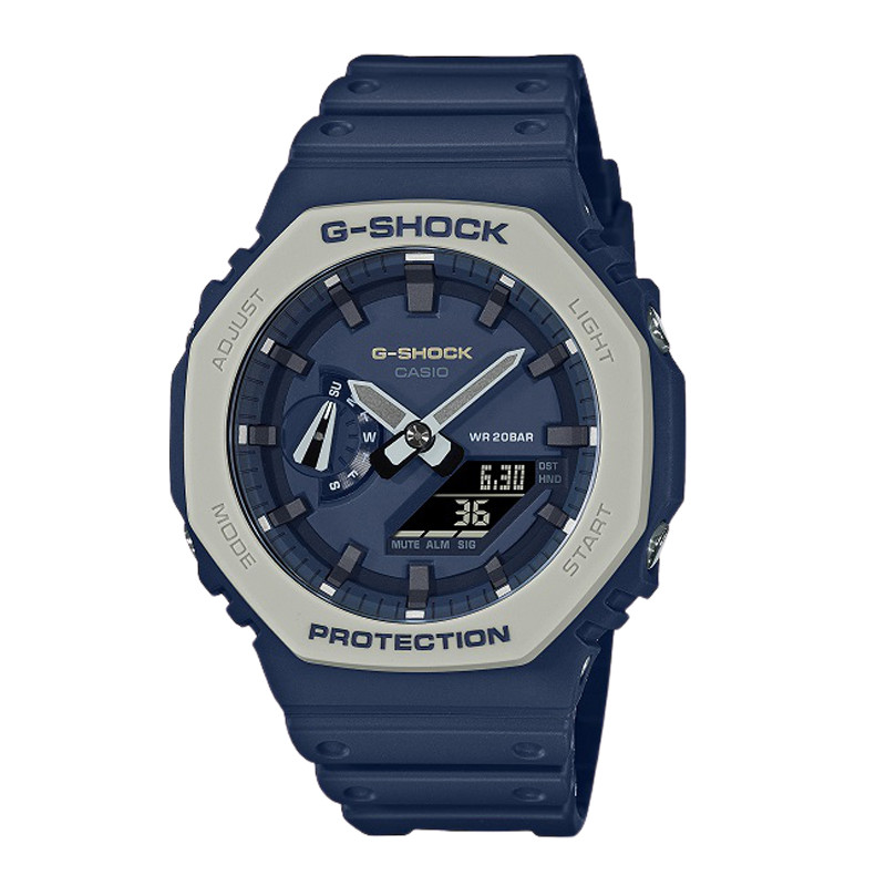 Jual Jam Tangan Training Pria Casio G-Shock Earth Tone Colour Series Blue Original Ga-2110Et-2Adr - hoopspoint.com